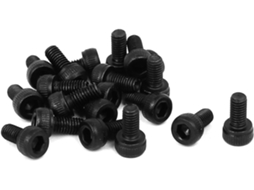 Parafuso de Cabeça Sextavada Interna Roscada Completa M3 X 6mm em Aço Liga Grau 12.9, Pacote com 20 CHABERLU