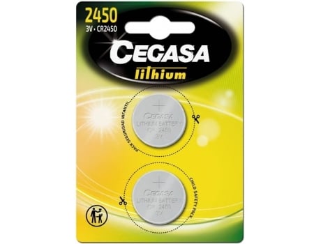 Livro Blister Pila Cegasa Litio Boton Cr2450 3v Bt Bl2 De Desconocido (espanhol)