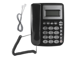 Aeq96761 Telefone De Mesa Com Fio E Botão De Cristal Clássico Para Escritório Doméstico Brilvibera