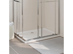 Vidaxl Base De Chuveiro Retangular 80x110 Cm Abs Branco