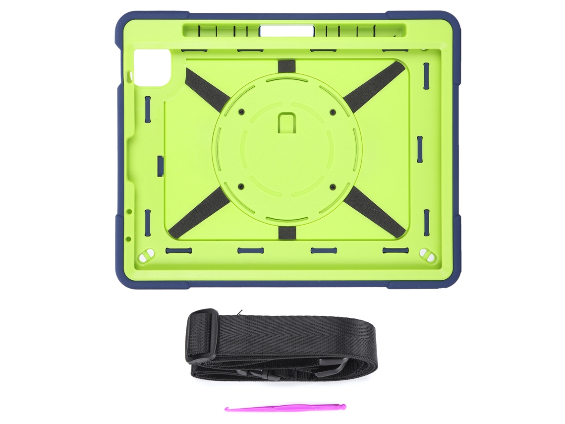 Capa Protectora (suporte Rotativo De 360 Graus, Proteção Antichoque) Para Ipad Air4 10.9 Azul Escuro