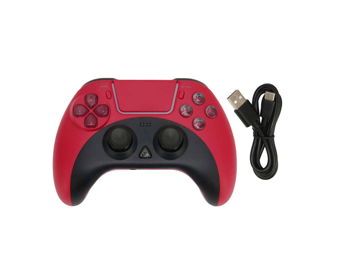 Controle Sem Fio Bluetooth com Retroiluminação RGB, vibração dupla e seis eixos EOOCOO