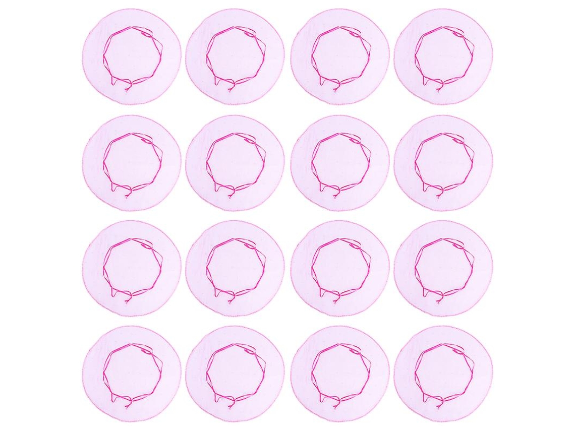 50 Unidades De Bolsa De Organza Doce Allinless