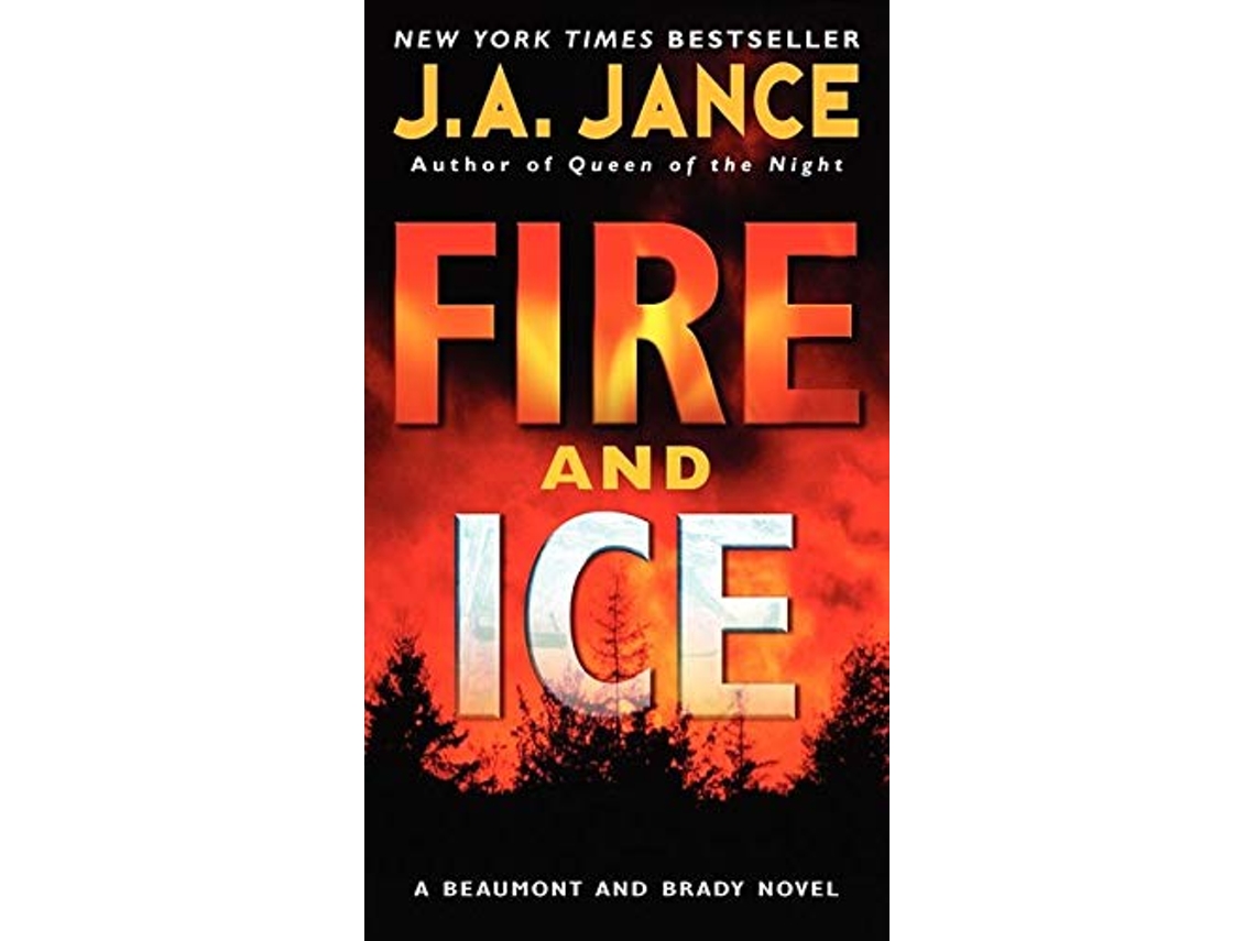 Livro Fire and Ice de J A Jance (Inglês)