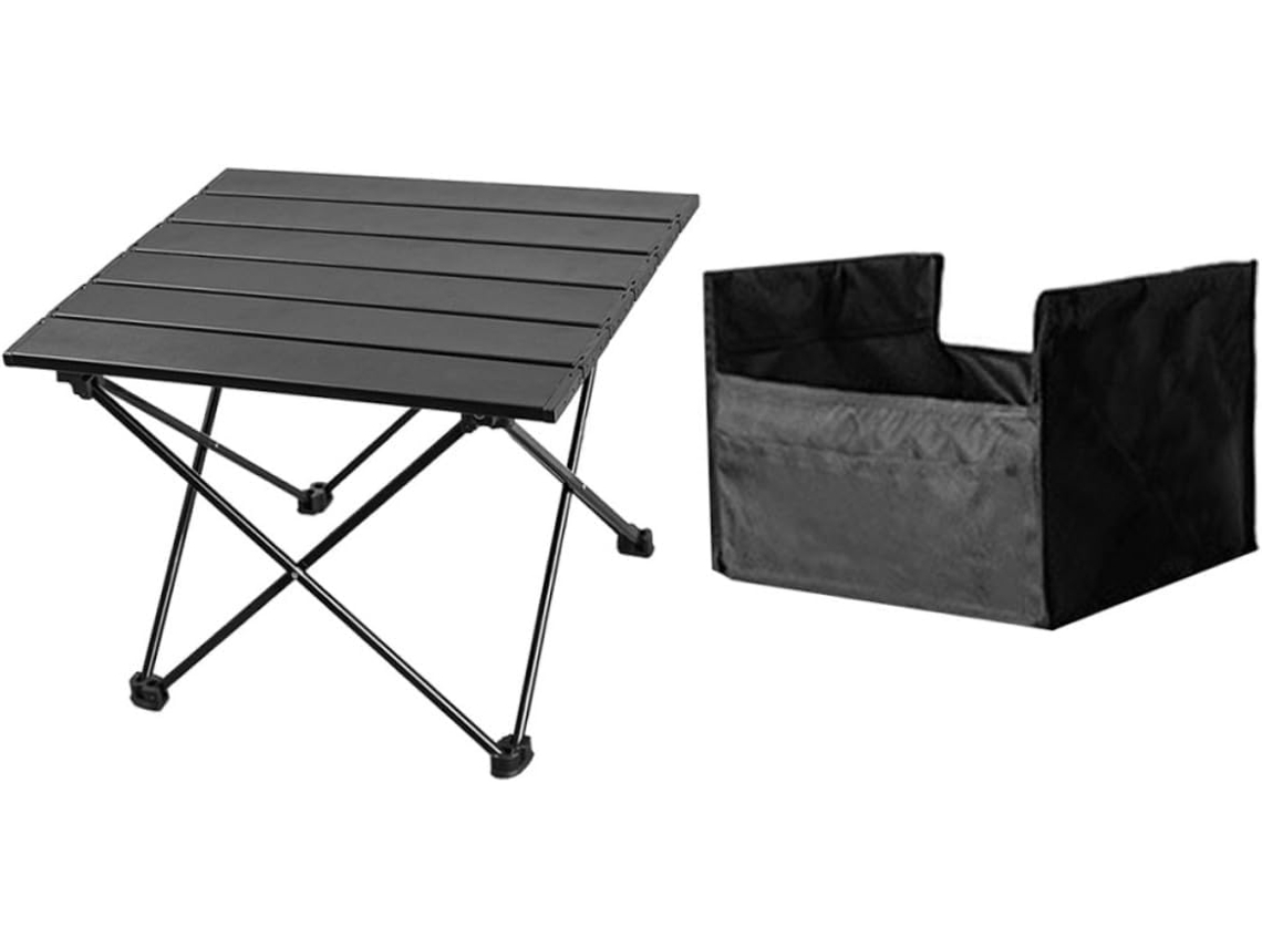Mesa de Camping HEALEVED em PE dobrável portátil para camping e piqueniques