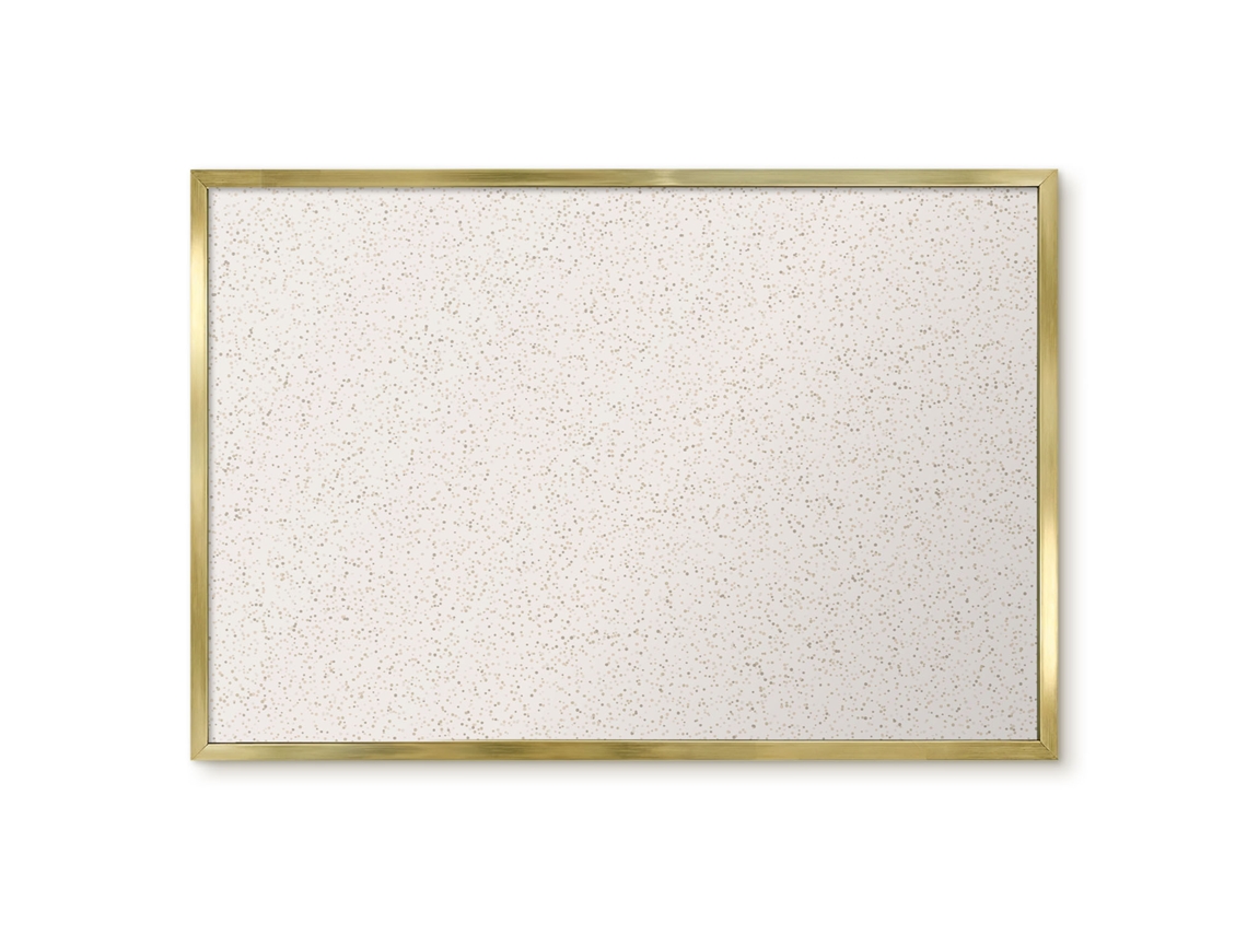 Quadro magnético de parede com estética de mármore para quarto Espelharte (60x40 cm)