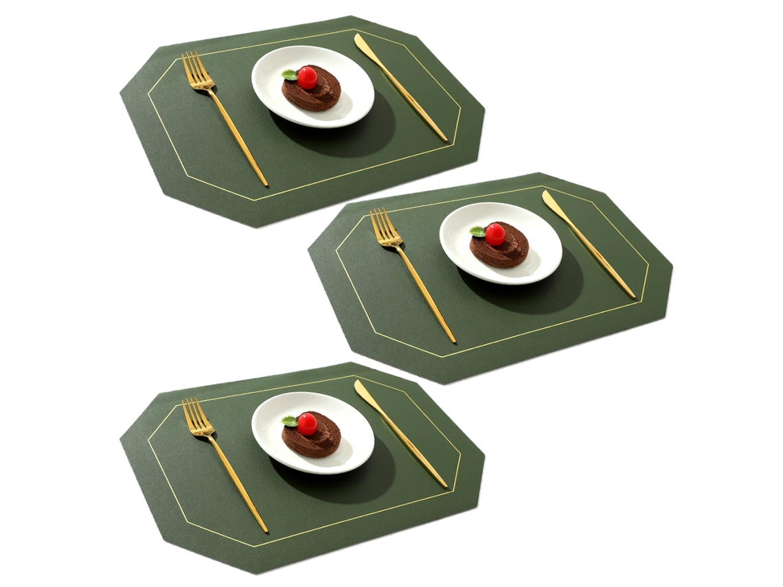 Mats Laváveis para Mesa de Jantar para Uso Interno/Externo NEVEANCE