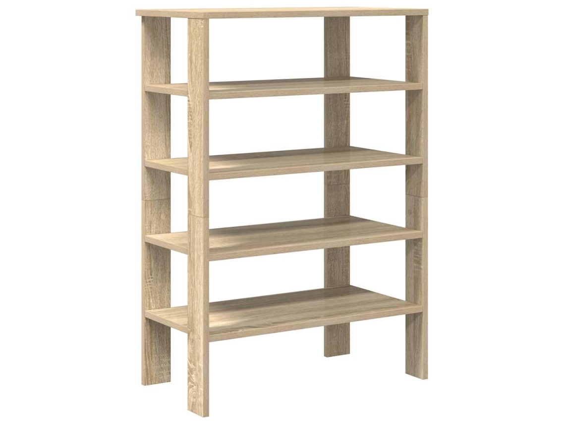 Shoe Rack, Shoe Racks Vidaxl Marrom Madeira Processada (n/a)