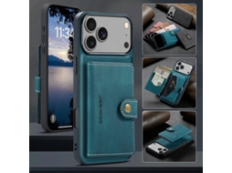 (para Iphone 17) Capa De Celular Fina E Exclusiva Com Suporte E Compartimento Para Cartão