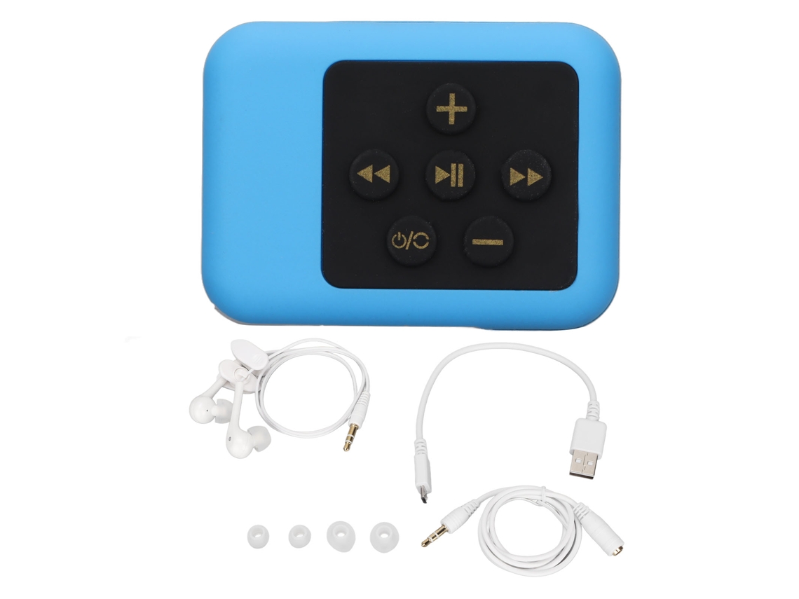Reprodutor Mp3 LAXISCREED Bluetooth À Prova D'água 32gb Azul