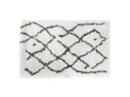 Tapete de Poliéster 1500 G/m² com Estampa de Losangos, 120 X 180 X 5 Cm ALEXANDRA HOUSE LIVING