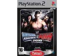 Jogo de Console Smackdown Vs Raw 2010 Platinum / Ps2