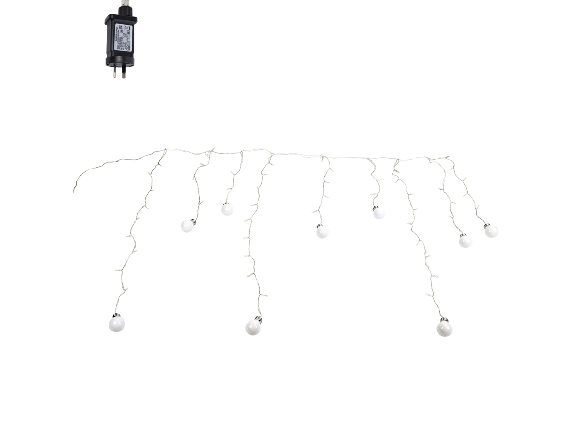 Luz de Corda Led G50 60 Lâmpadas Ip45 para Jardim Casamento Festa 220 240v MARCA