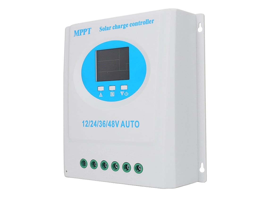 Controlador De Carga Solar Mppt 100a 12-48v Com Lcd