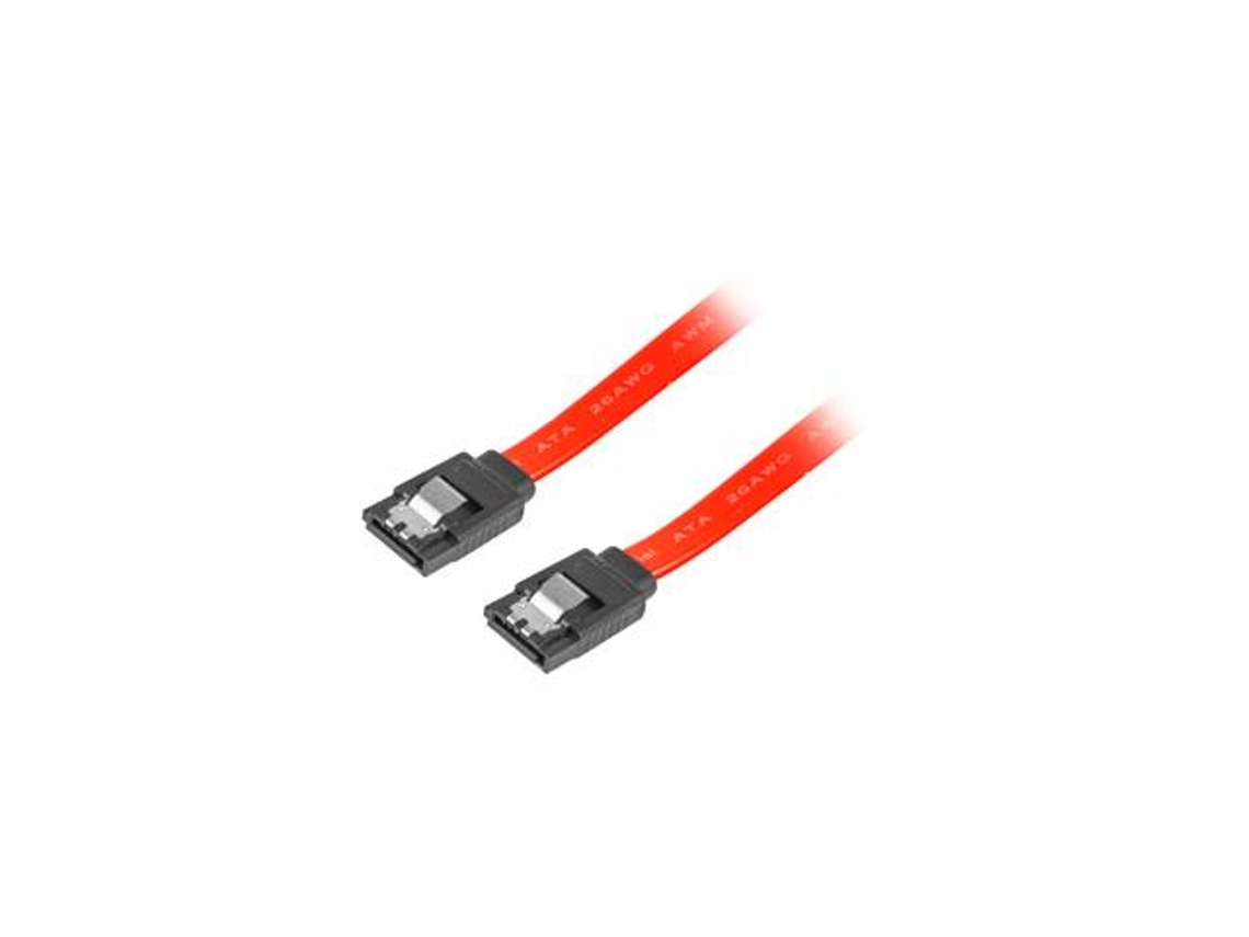 Cabo LANBERG Sata Data Ii para Hdd Ssd 3gb S F F Metal Clips 0