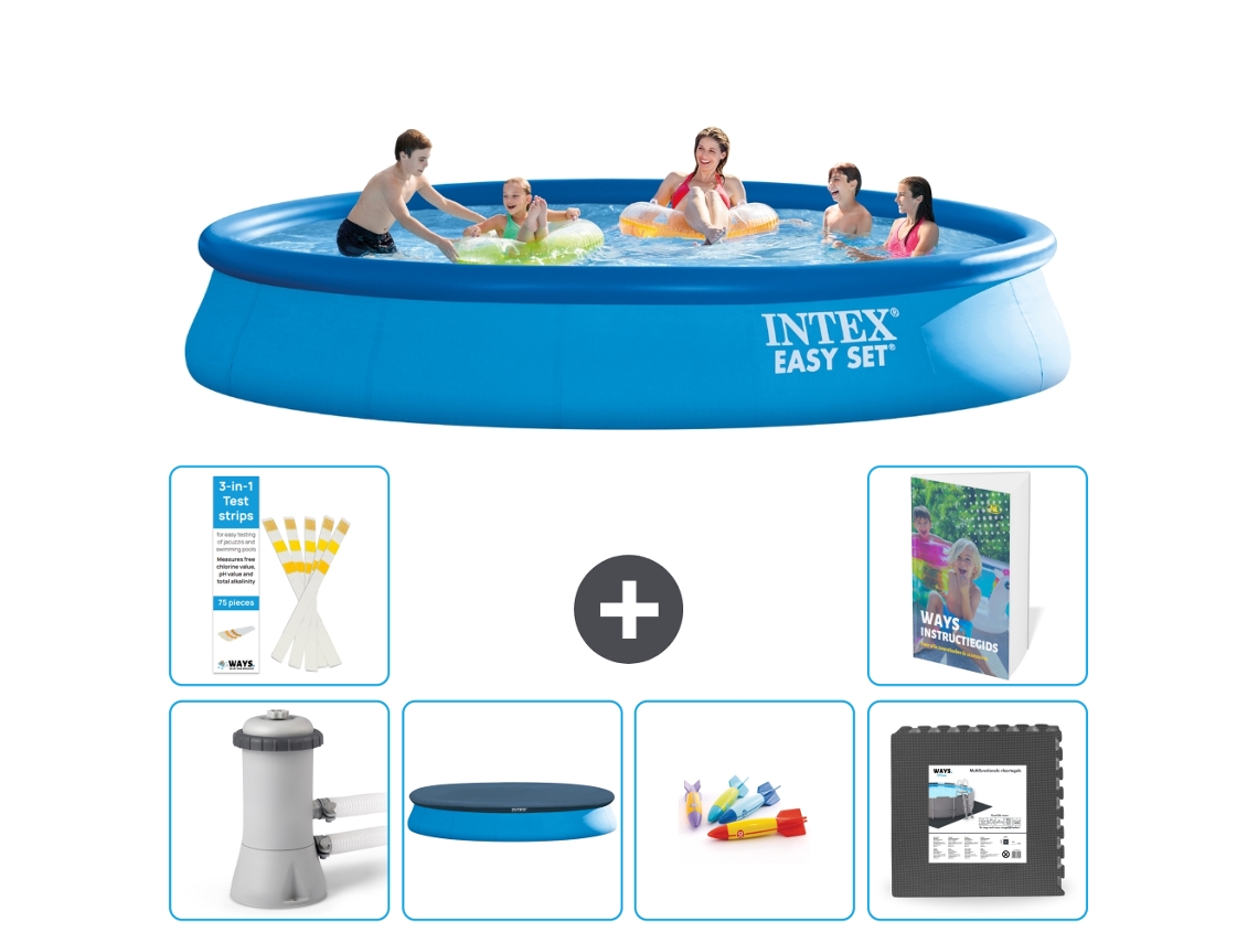 Intex Piscina Easy Set Redonda - 457x84 Cm - 7-peças S317