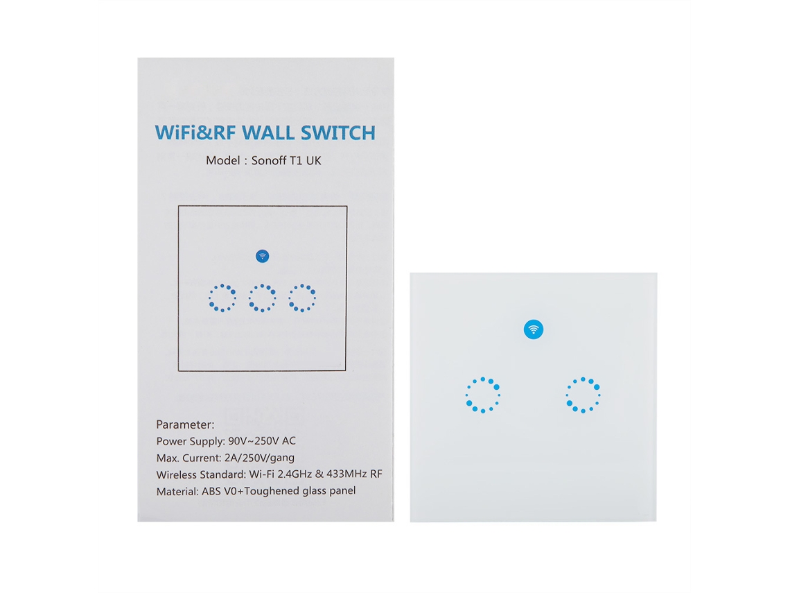 Laxiscreed Interruptores De Painel Táctil Wifi Inteligentes Compatíveis Com Padrões Do Reino Unido E Europa