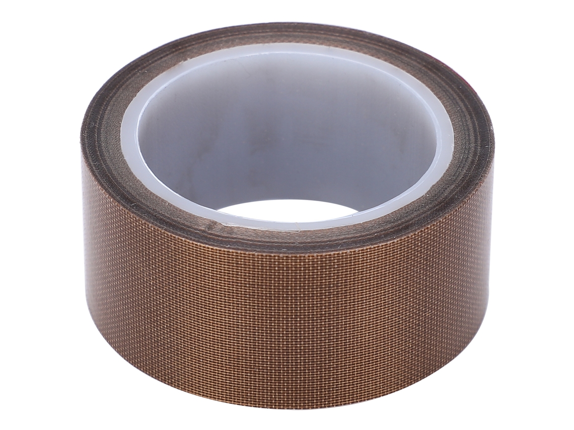 Fita De Teflon Para Máquina De Selagem A Vácuo, Fita De Ptfe Resistente A Altas Temperaturas De Até 300°c, Rolo Adesivo De Fibra De Vidro Para Isolame