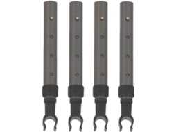 Conjunto De 4 Peças Acessórios Para Carrinho Jardim Com Tubo Elevação