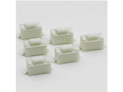 100 Unidades De Interruptor Botão Pressão Tátil Momentâneo Smd 2 Pinos, 3x 6x 4, 3mm