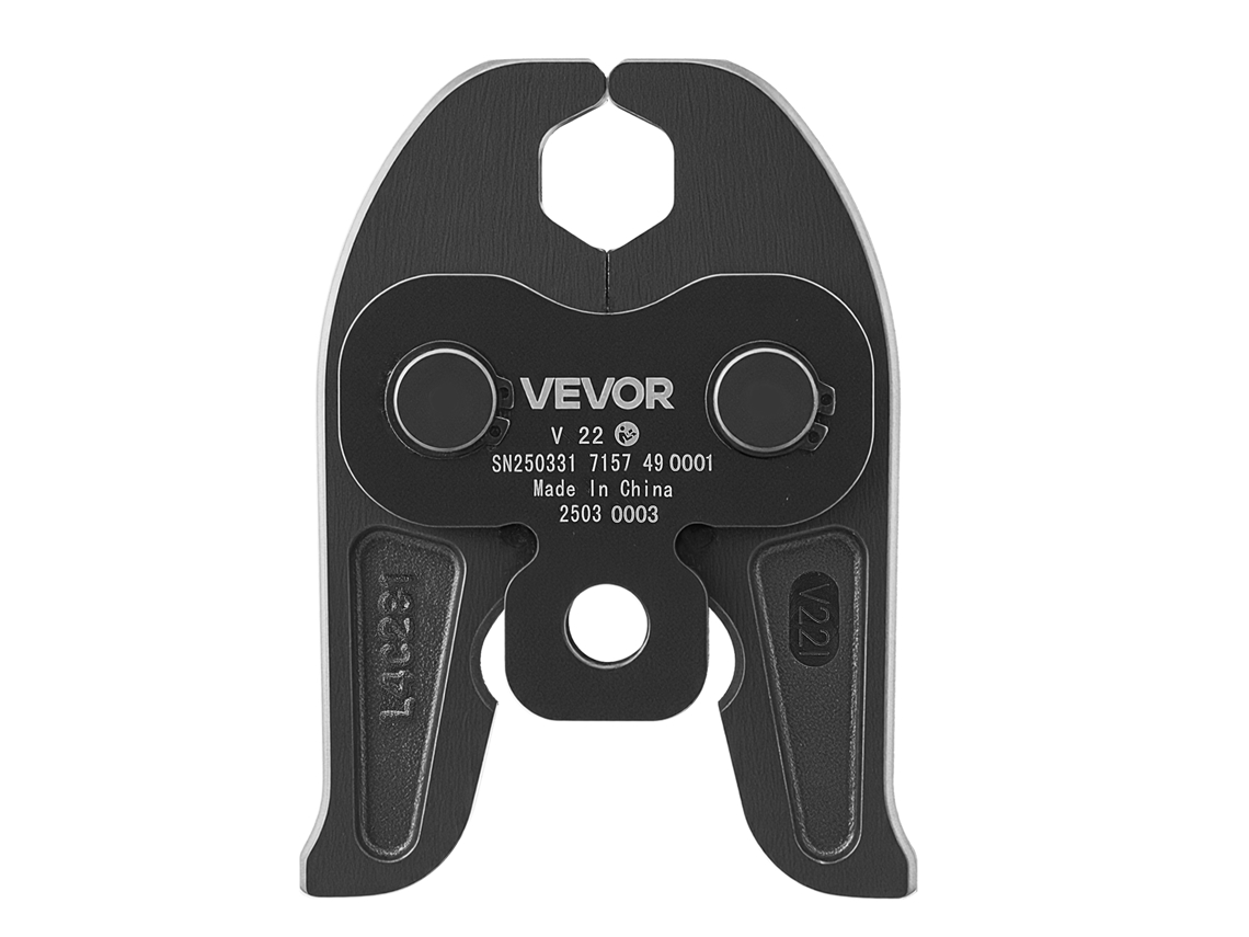 Grampo de crimpagem de tubos de aço inoxidável Vevor V22 de 22 mm