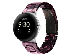 Pulseira De Resina Com Três Contas Para Google Pixel Watch