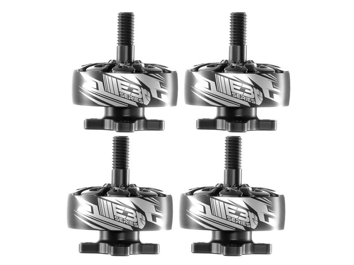 23061900kv1 Pc1pc / 4pcs Emax Ecoiii 2306 1700kv 1900kv 3 6s / 2400kv 3 4s Motor Brushless com Eixo de 4mm para Drones de Corrida Fpv MDUG