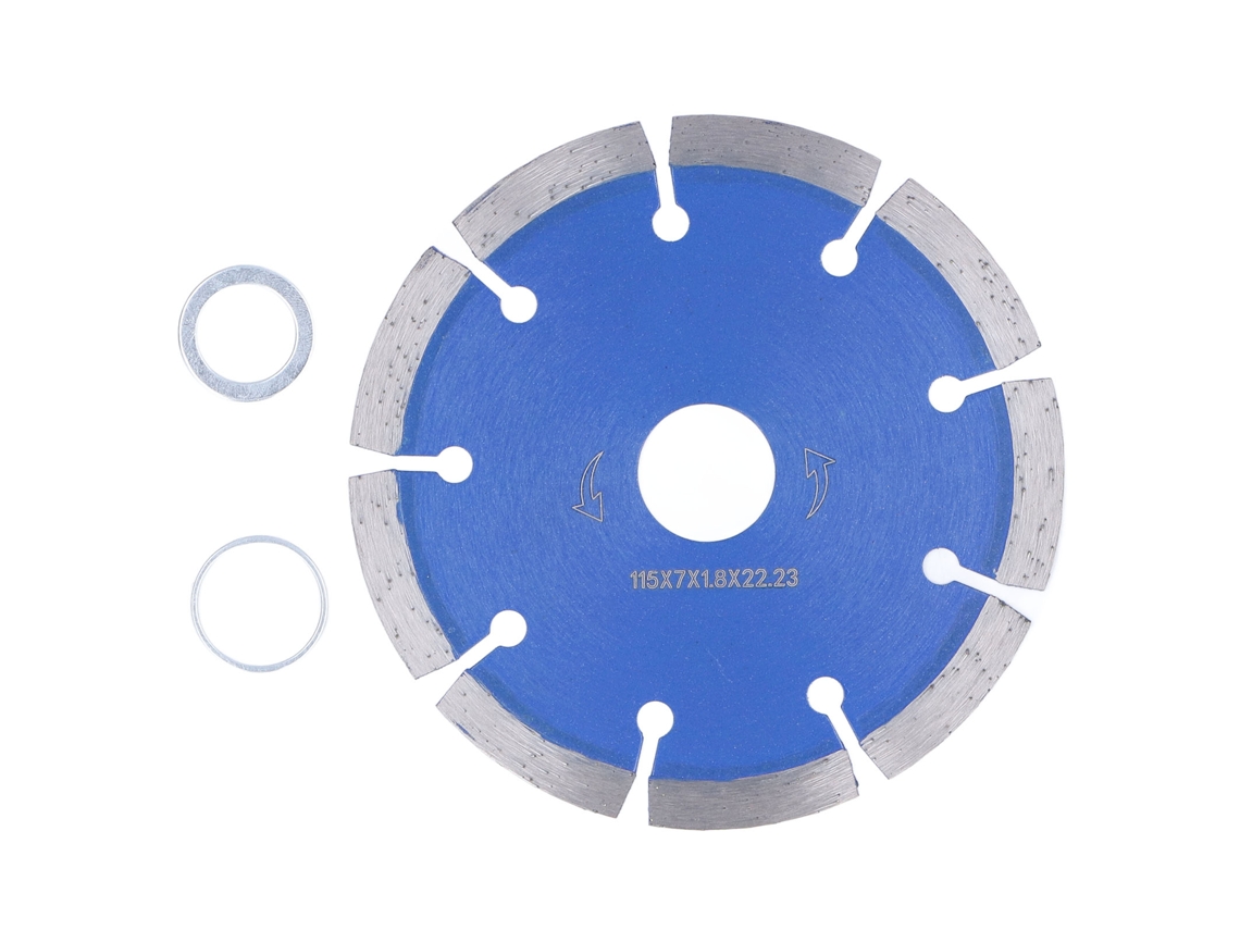 Hoja De Sierra Diamante Circular Para Corte Seco De Mármol Granito Concreto 115mm