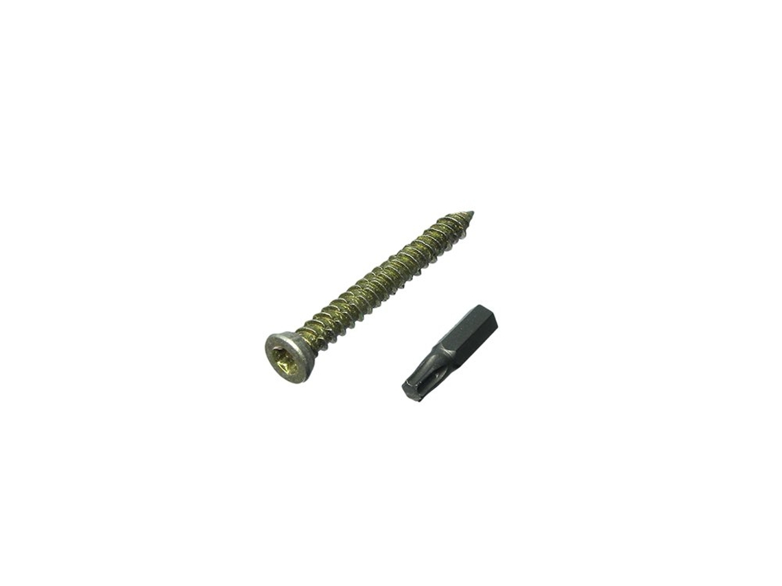 Kit Completo De 100 Parafusos Para Estrutura De Concreto (faça Você Mesmo) - 7 Unidades.