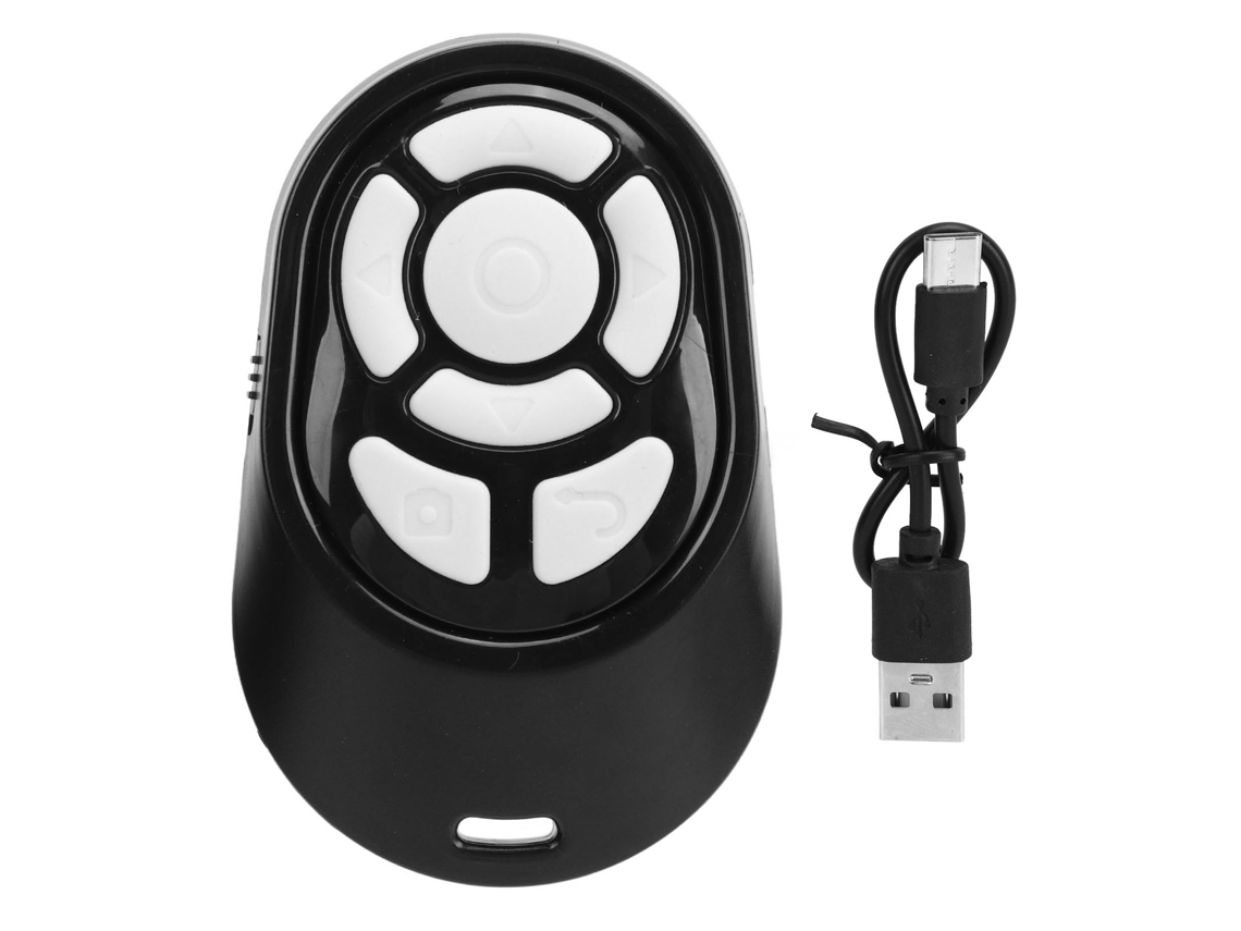 Controle remoto Bluetooth, virar páginas, aplicativo universal, rolagem, clique, câmera, obturador remoto, botão selfie para celular P Slowmoose
