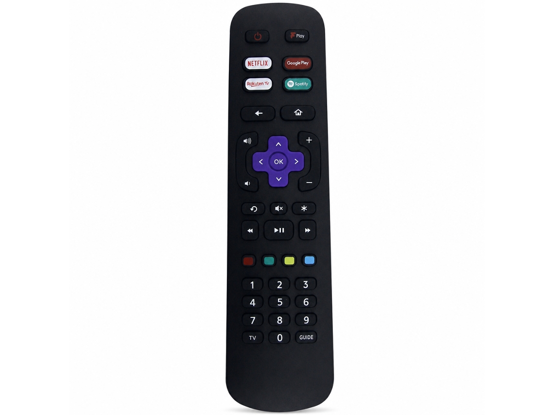Comando À Distância Para Tv Compatível Com Roku Sharp Hisense En3a38 R50b7120uk R55b71_dae