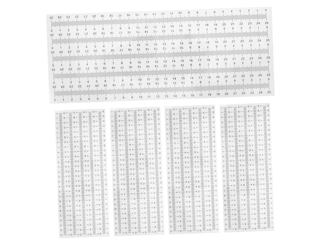 Conjunto De 50 Fitas Métricas Adesivas Didiseaon Para Marcenaria E