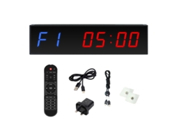 2026altiro-timer Led Digital Para Ginásio Com Contagem Regressiva E Controle Remoto Sem Fio Para Exercícios E Fitness
