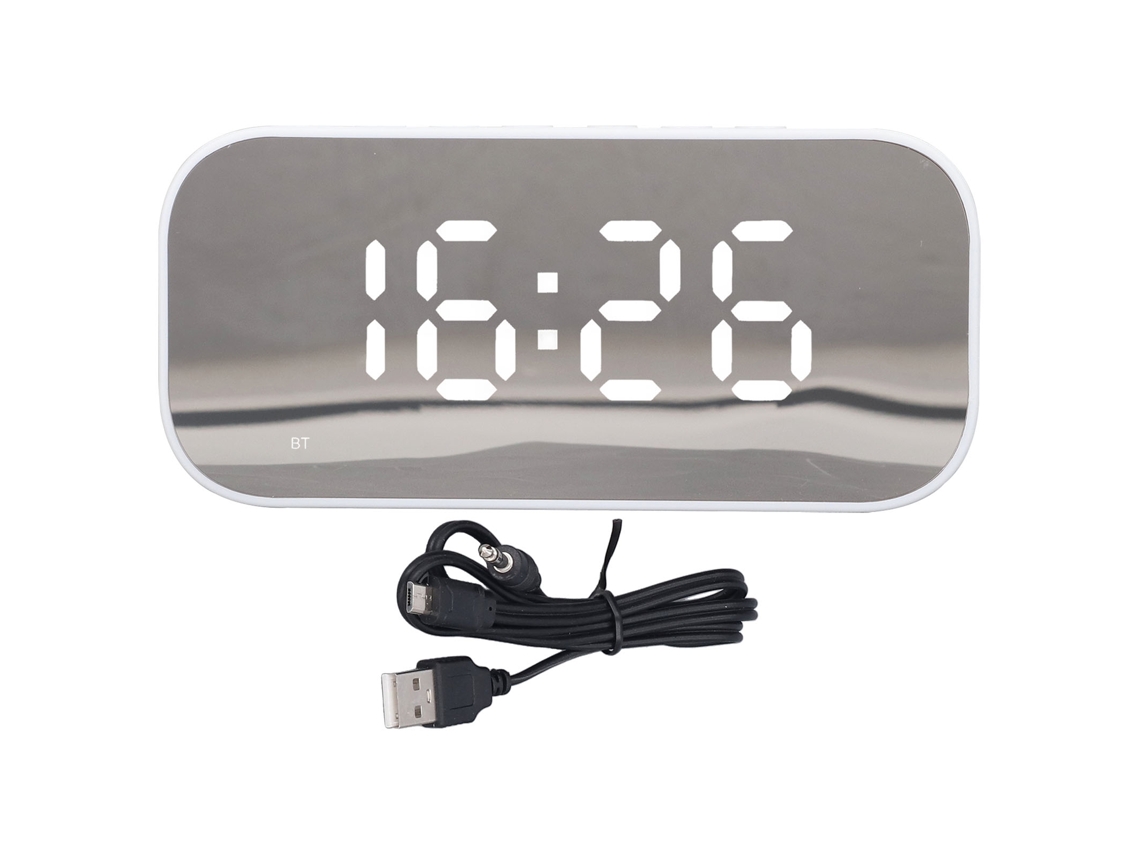 Despertador Radio LAXISCREED com Led Bluetooth