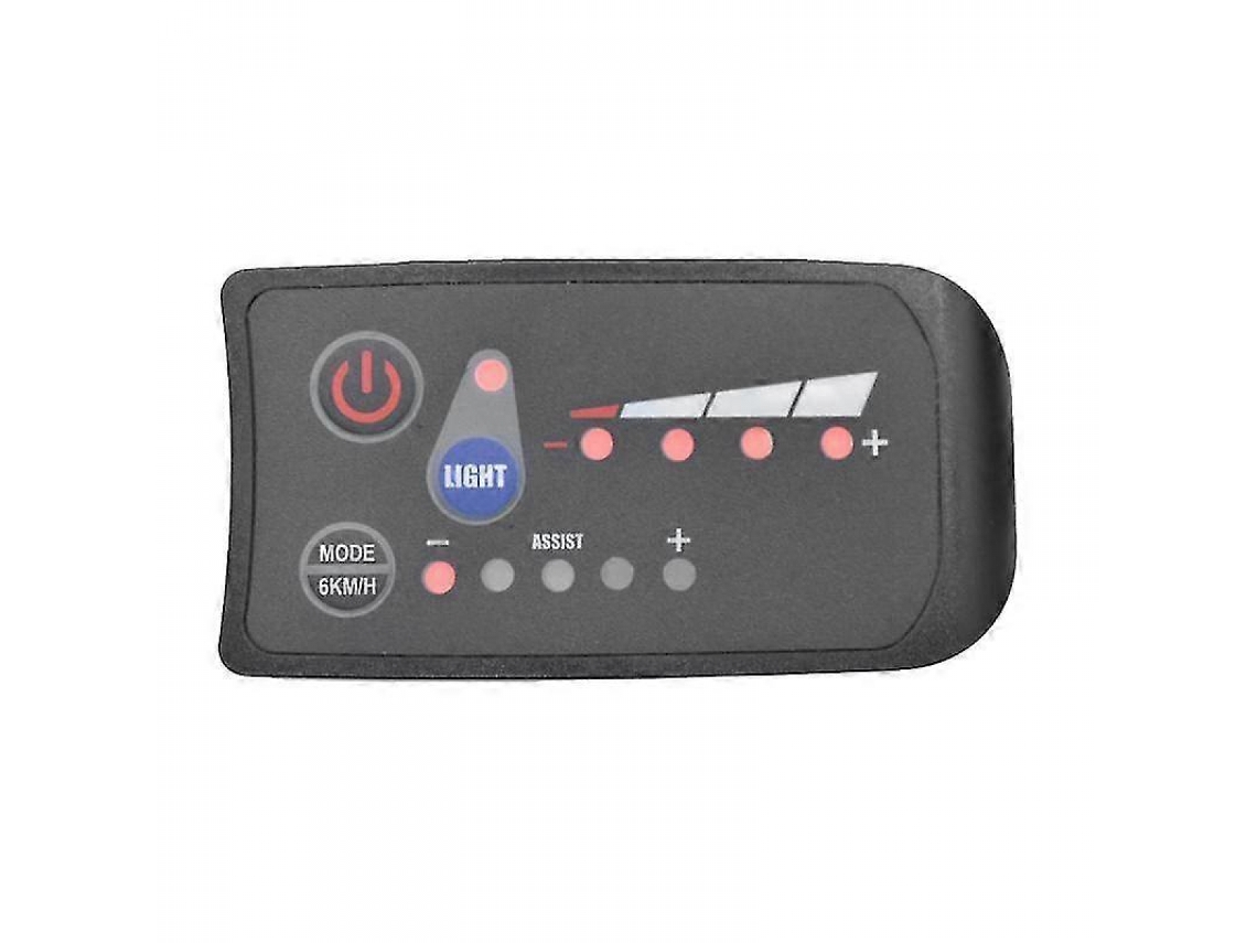 Display led S810 para bicicleta elétrica 36v com conector de 5 pinos BRILVIBERA