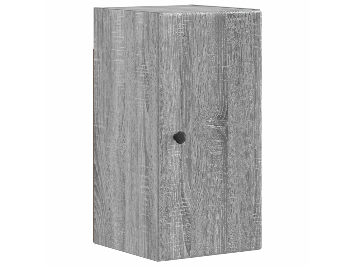 Vidaxl Armário De Parede Para Banheiro Breda Sonoma Cinzento