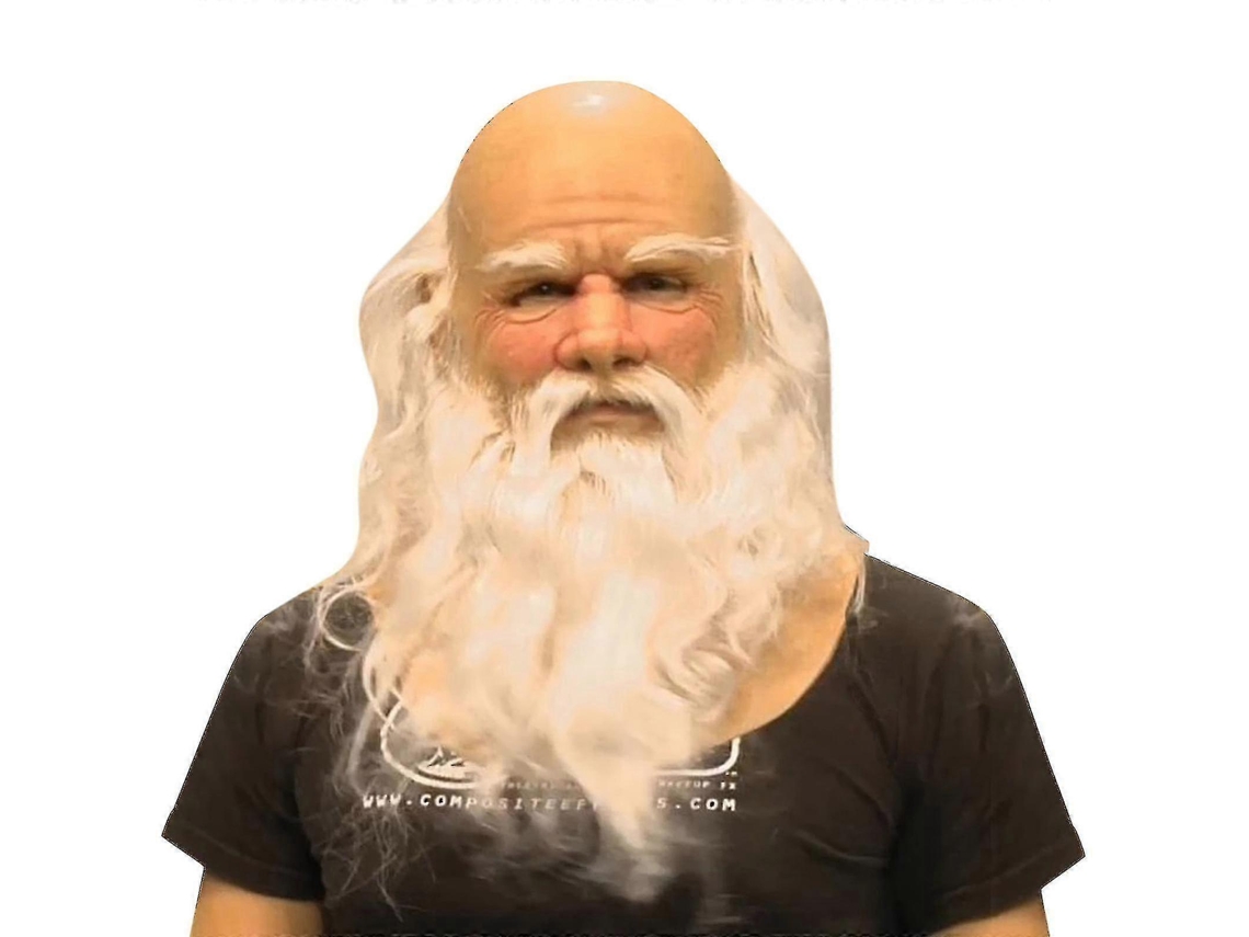 Máscara Engraçada De Papai Noel De Natal Para Homens Adultos, Super Macia Olysi Shop
