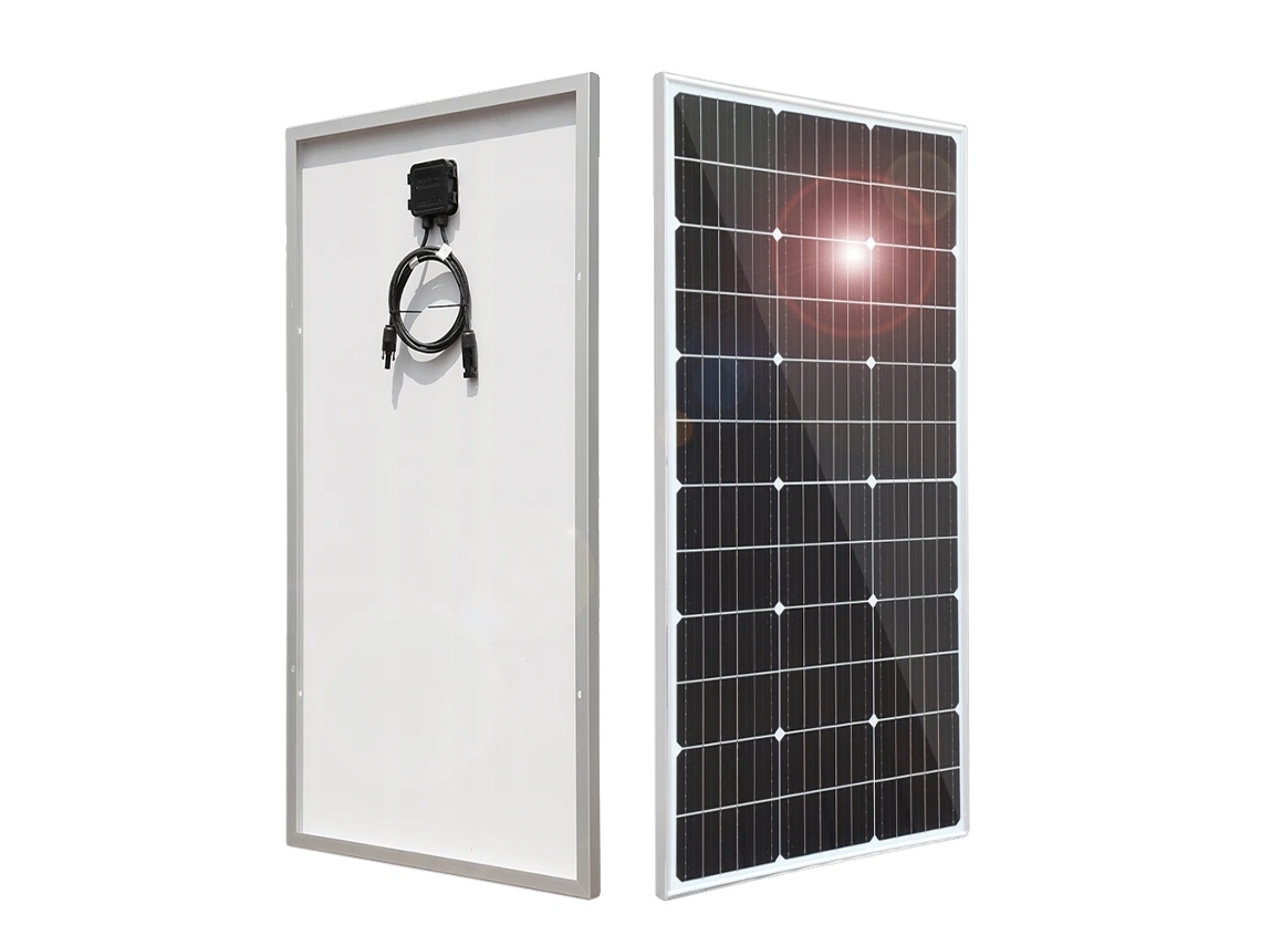 Kit De Painel Solar, Saída De Potência De 240w, Eficiência Monocristalina,240w 2pcs 120w Oem