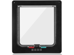 Porta Cat Grande de Tranco 4 Vias para Interior e Exterior YANYXR