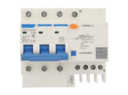 Interruptor de Circuito de Proteção Contra Fugas Dz47le 32 3p+ n 400v 25a S/MARCA