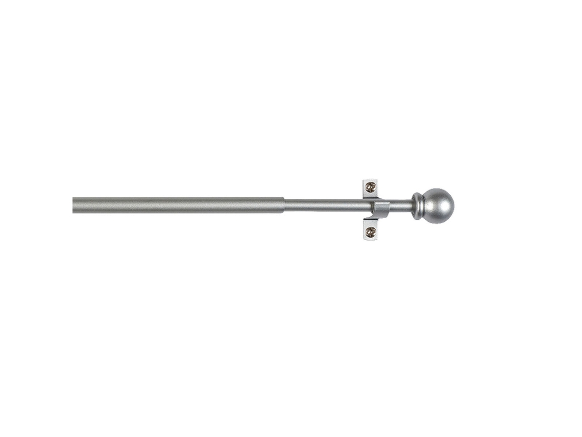 Varão STOR PLANET (50-75 cm - Metal - Cinzento)