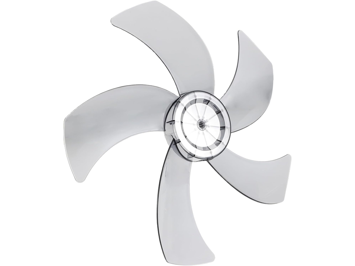 Pás De Ventilador Em Plástico Com 5 Lâminas Fáceis De Limpar Compatíveis Com Ventilador De Mesa E De Pé