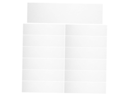 Organizador Compacto De Plástico Fosco Com 100 Cartões Para Fita Washi, 5x20 Cm, Ideal Para Scrapbooking, Journaling E