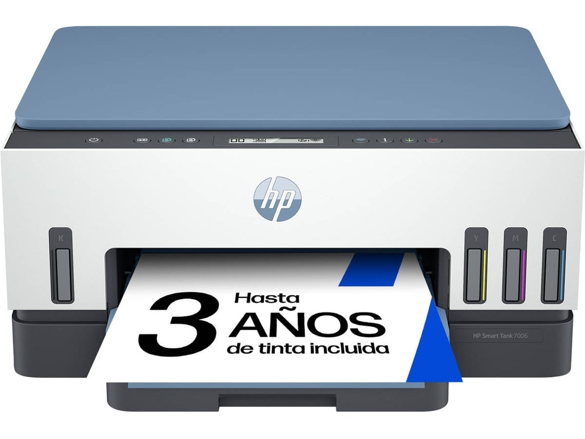 Impressora HP Smart Tank 7006 28B55A (Outlet Caixa Aberta - Multifunções - Jato de Tinta - Wi-Fi - Bluetooth)