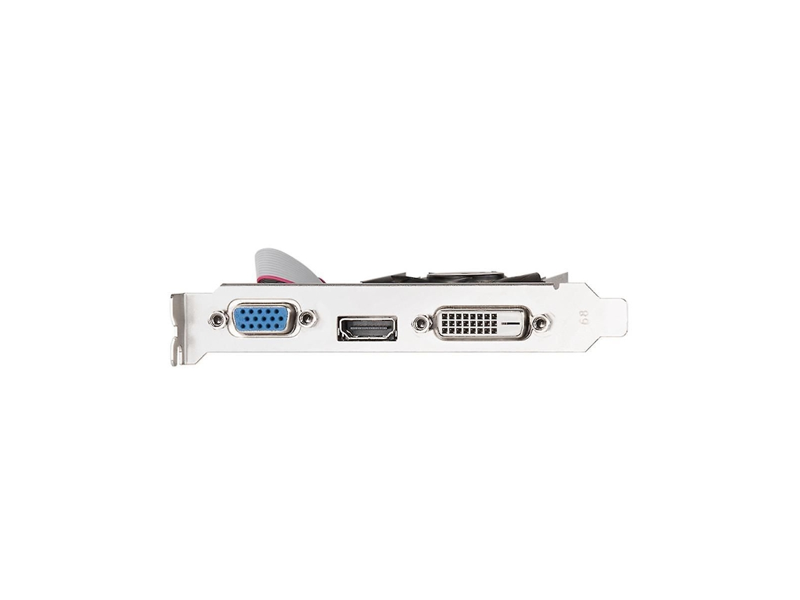 Placa de vídeo GeForce GT610 1GB DDR3, 810MHz, 1800MHz, 64 bits, VGA+HDMI+DVI