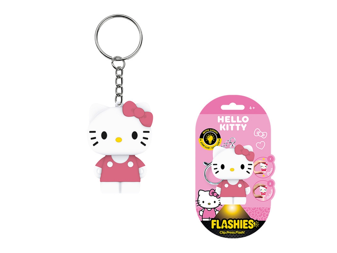 Flashies Figura 3d Con Luz Hello Kitty