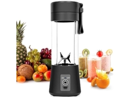 2026-licuadora Pessoal Portátil, Licuadora Eléctrica De Frutas Usb, Recarregável Com 6 Lâminas De Aço Inoxidável 304