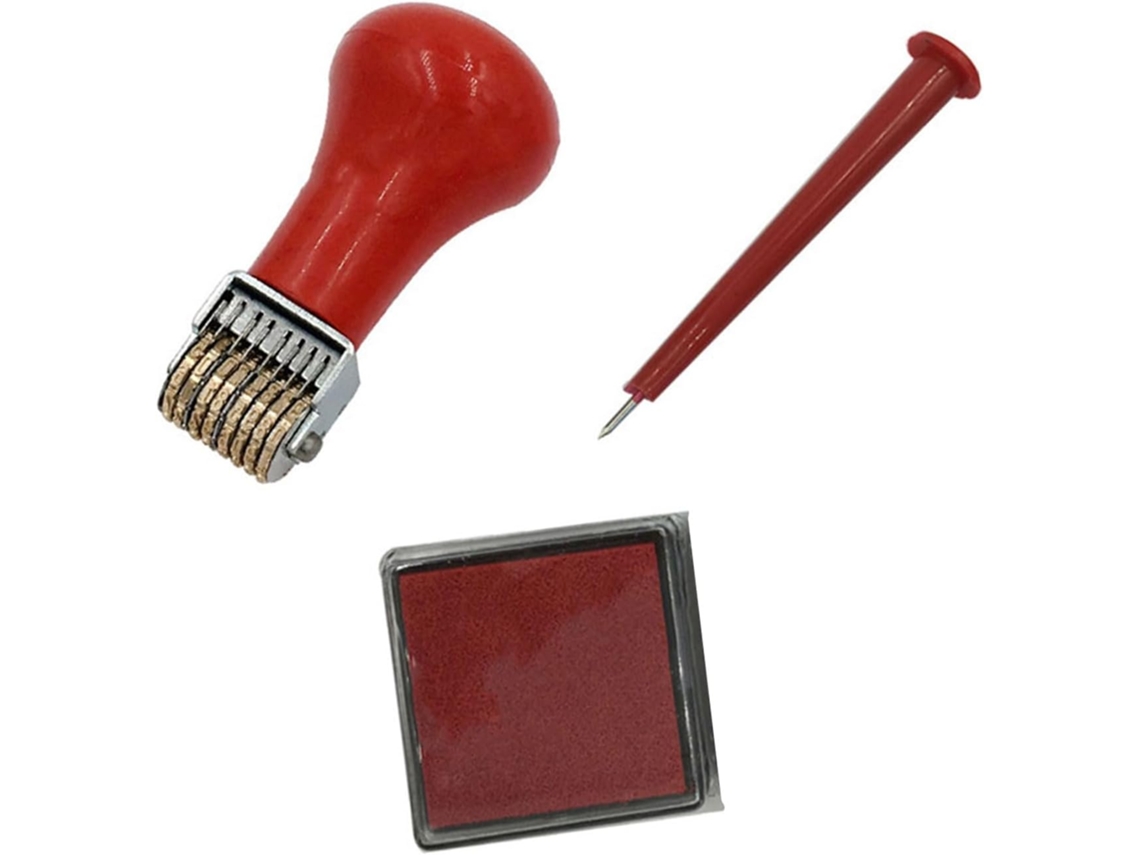 Rolo de Borracha para Datas, Ideal para Scrapbooking e SFUSHOS