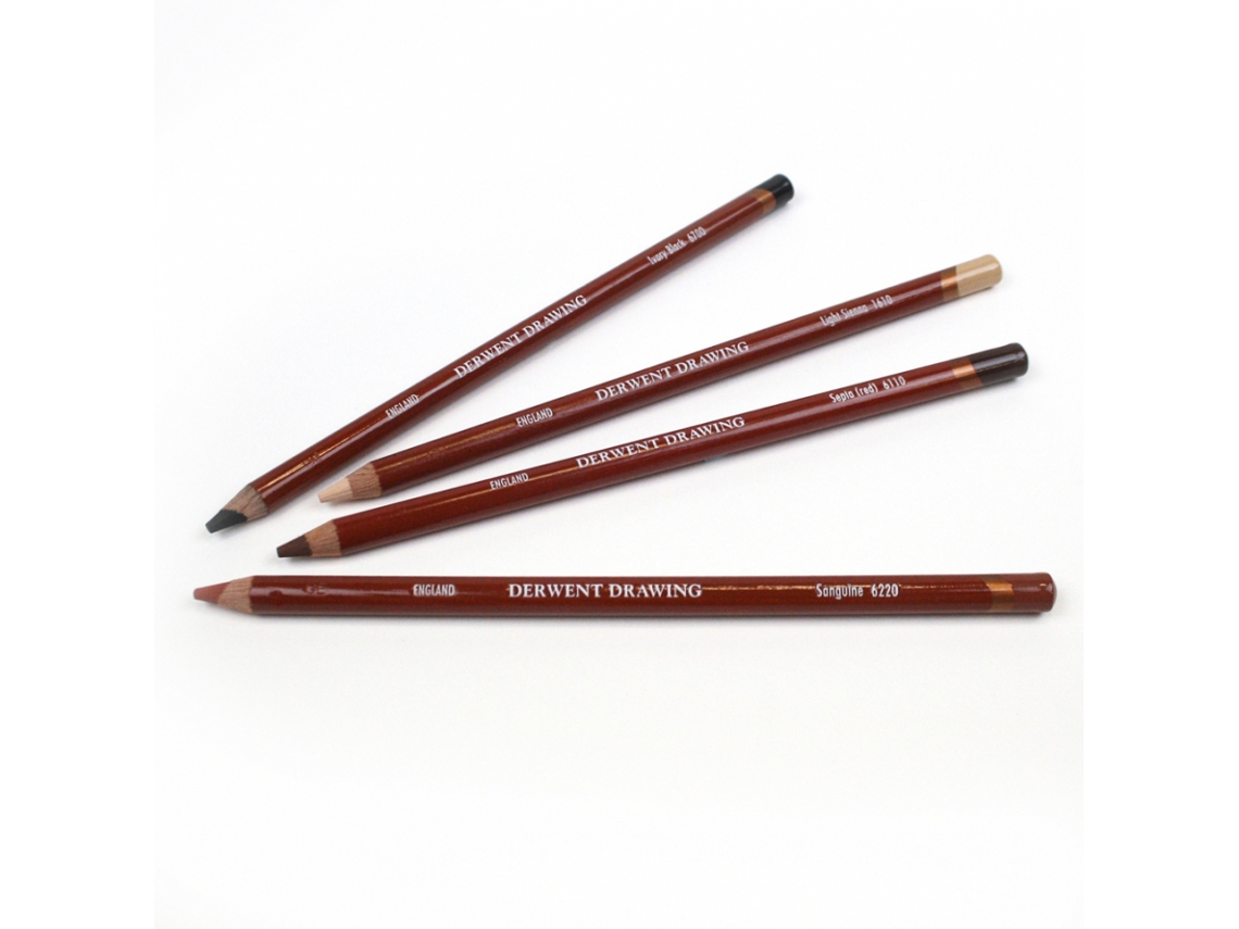 Lápis Drawing DERWENT Branco China 7200