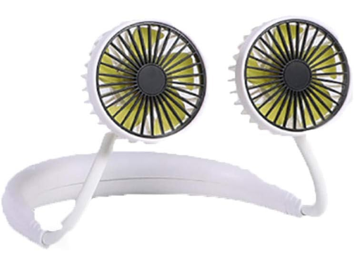 Ar USB mini ventilador de pescoço portátil S/MARCA, 1200m, uso doméstico e externo